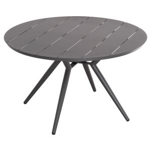 Round aluminum table Higer Hm6290.01 gray Φ126x74hcm.