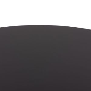 Round dining table Brolin Hm18141.02 Mdf surface - metal base - black Φ90x73cm.