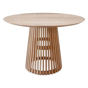 Round table made of natural solid wood Mindi D150x78hcmhm9457.01