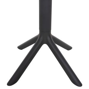 Round polypropylene table Terrin gray D61x77hcm Hm6124