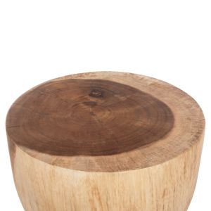 Round side table Bello Naturally Hm9900 solid soar in natural color D29x45hcm