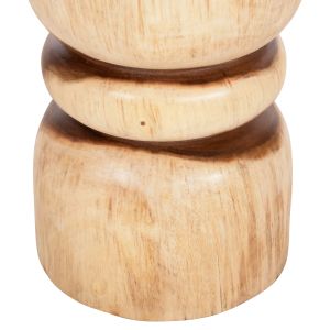 Round side table Bello Naturally Hm9900 solid soar in natural color D29x45hcm