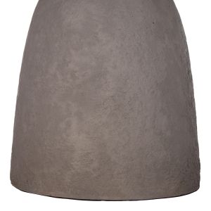 Round dining table Seppo Santorini Hm18154.03 fiber cement in Gray-φ119.5x75.5hcm.
