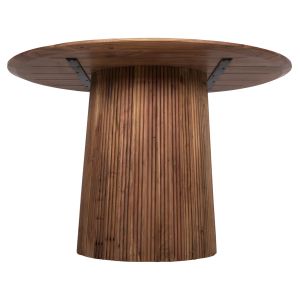 Round dining table Groot Hm9684 acacia solid wood in natural color D120x76hcm