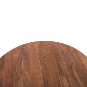 Round dining table Groot Hm9684 acacia solid wood in natural color D120x76hcm