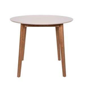 Round dining table Maxs 90x75 in macchiato color