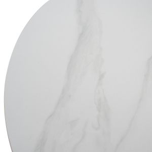 Round dining table technical stone with metal legs Hm9309,02