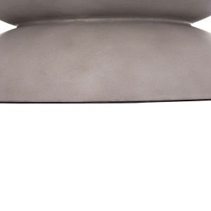 Round coffee table Anna Santorini Hm18158.03 fiber cement in gray -- Φ92x44.5 cm.
