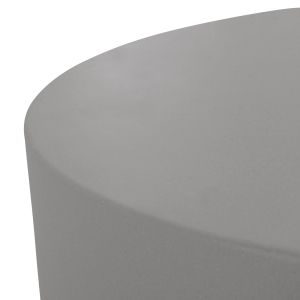 Round coffee table Kyoko Hm6579.01 gray fiber cement Φ90x34hcm