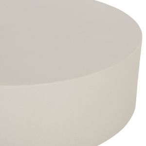 Round coffee table Kyoko Hm6579.02 beige fiber cement Φ90x34hcm