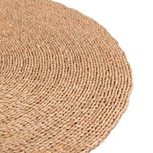 Round rug Crater Hm7847 mendong grass in natural color D100cm