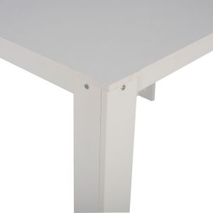 Kitchen table Kelvin white melamine Hm2429.03