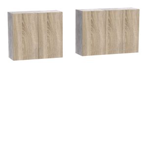 Kitchen module Festa V melamine in sonoma color 160x60x85cm