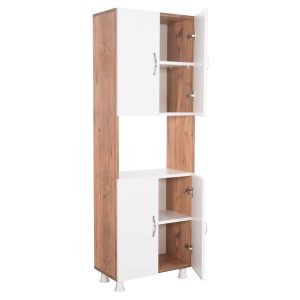 Кухненски шкаф Rad Hm18196.04 меламин в натурален цвят-бяло 55,5x32x165hcm.