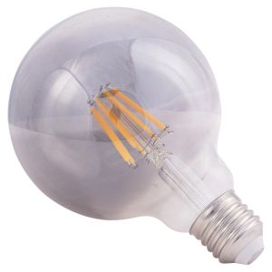 Led Globo lamp with filament 8w E27 3000k Dιμε Dimmable Hm4050,03