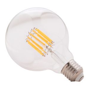 Led lamp ημ4049,01 Globo with filament 12w E27 3000k Clear