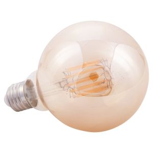 Led lamp ημ4049,02 Globo with filament 12w E27 3000k Gold