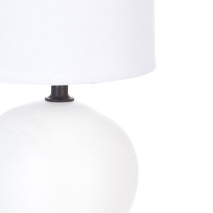 Table lamp Pwl-1210 E14 60w ceramic white D13x25cm