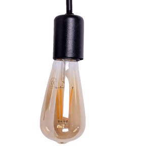 Wall lamp Habni metal black 20x20x25cm