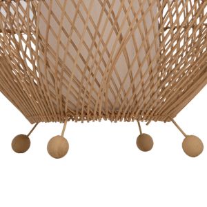 Lantern Hm7835 rattan in natural color D55x101cm