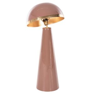 Smush lantern, metal in salmon and gold with rotating cap D36.5x84cm Hm4257.06