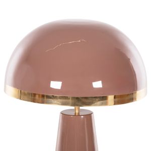 Smush lantern, metal in salmon and gold with rotating cap D36.5x84cm Hm4257.06