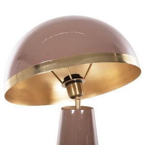 Smush lantern, metal in salmon and gold with rotating cap D36.5x84cm Hm4257.06