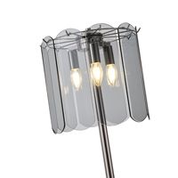 Лампион метал-стъкло 3xe14 Max 8w Φ300mm черна Arte Illumina Mira