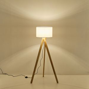 Лампион светло дърво 1xe27 Max15w 450x1450mm Arte Illumina Madera