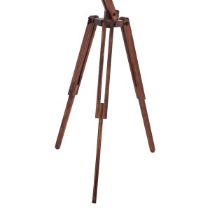 Tripod lamp with beige cap 54x54x170hcm Hm7694,01