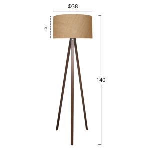 Lantern, tripod, sand beige hat Hm7578,01