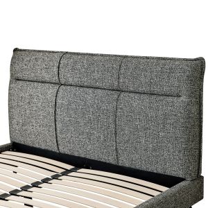 Легло Lignum Sm733.01 сив плат - за матрак 160x200см