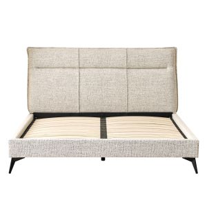 Легло Lignum Sm733.03 бежов плат - за матрак 160x200см