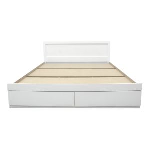Легло Olympus с чекмедже в бял цвят 120x200см