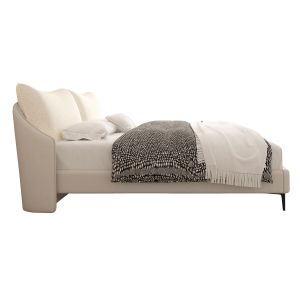 Легло британия Sm735.03 бежов плат и винил - за матрак 160x200см.