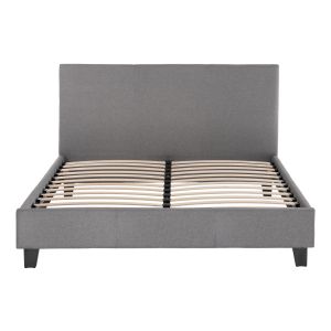 Легло с матрак Becca Hm21283.04 сив плат - матрак 150x200см
