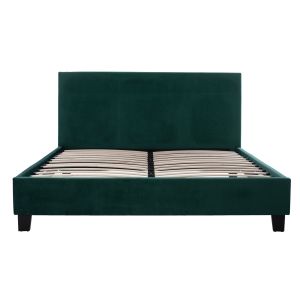 Легло с матрак Becca Hm21283.06 кипаросово зелено кадифе - матрак 150x200см