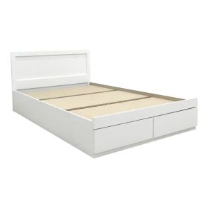 BED WITH MATTRESS AND DRAWER OLYMPUS-DREAMER WHITE 150X200CM