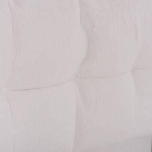 Легло с място за съхранение Dreamlet Hm716.03 бял букле плат - за матрак 160x200см.
