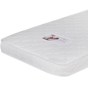 Bed with slide Phyllis Hm21310.01 pine wood in white - with mattress 90x190cm