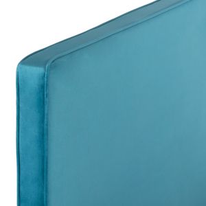 Легло със синьо-зелена дамаска кадифе Maylin Hm598,08 120х200cm