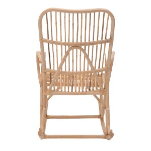 Rocking chair Cormeny natural color rattan Pe 108x71x103cm