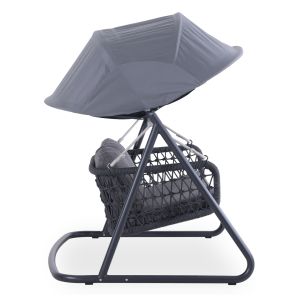 Swing with tent Excelsior Sm6411.02 dark gray aluminum and tent 185x134x175h