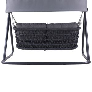Swing with tent Excelsior Sm6411.02 dark gray aluminum and tent 185x134x175h