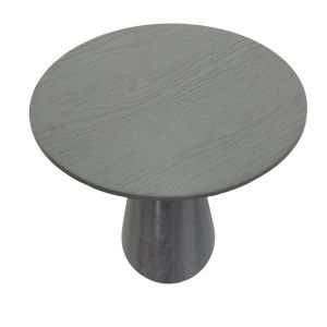 Table Donda Mdf black D100x76cm