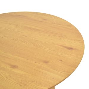 Karulo table made of MDF in Sonoma color, 120x76 cm