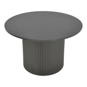 Karulo table made of MDF in black color 120x76 cm