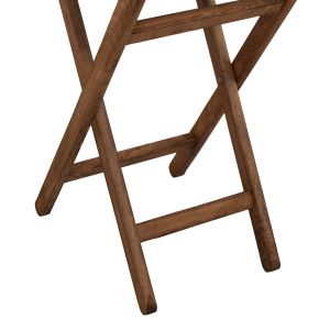 Маса Limnos кръгла 60cm масивна дървесина орех Hm5653,01