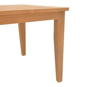 Mady table made of teak wood in a natural shade 200x100x75cm