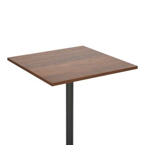 Nerobian table made of Mdf in walnut color 60x60x75cm